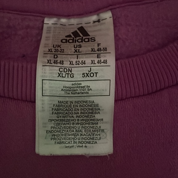 Pink adidas sweatshirt - Picture 2 of 2